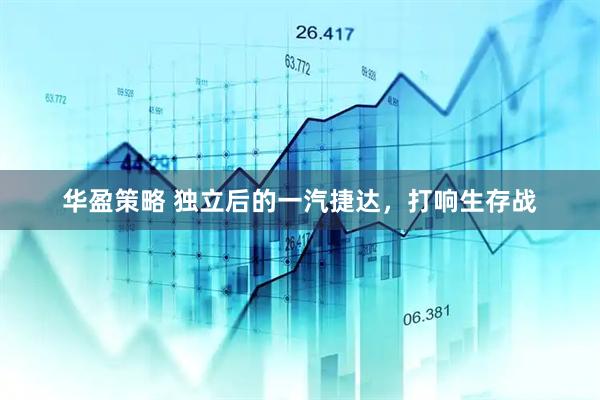 华盈策略 独立后的一汽捷达，打响生存战